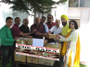 Sr.BJP leader Yudhvir Seth donates Medicines