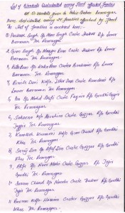 List 1 